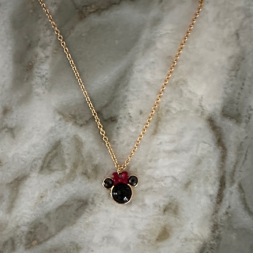 kate spade Minnie Mouse necklace